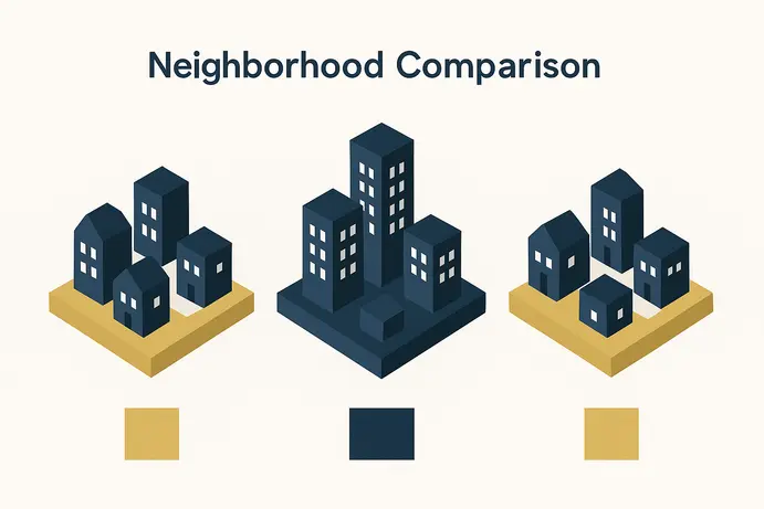 השוואת שכונות בפרדס חנה כרכור