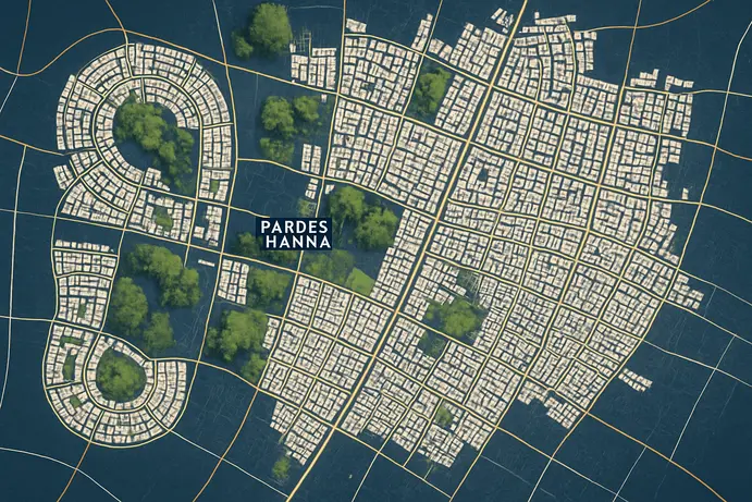 מדריך שכונות בפרדס חנה כרכור