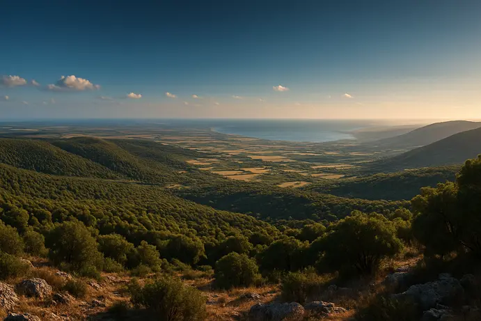 מיקום אסטרטגי של קציר על רכס אמיר