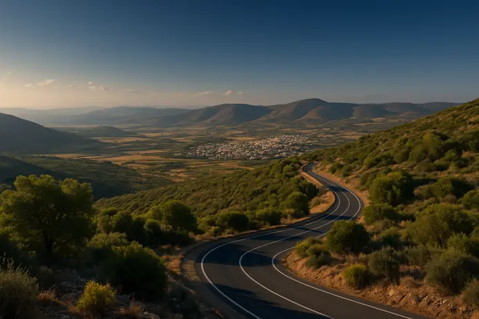 מיקום גיאוגרפי של קציר על רכס אמיר