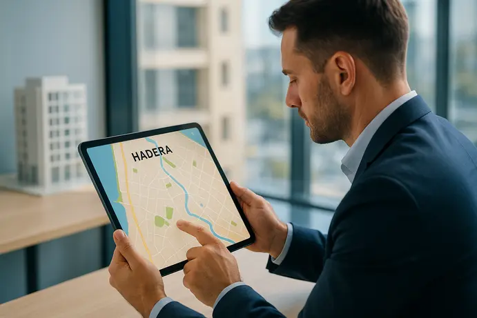 מרכז נדלן אזורי בחדרה