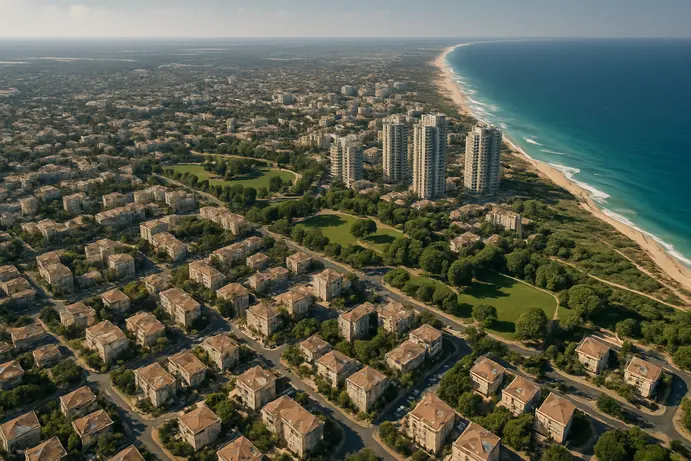 מפת שכונות מומלצות בחדרה